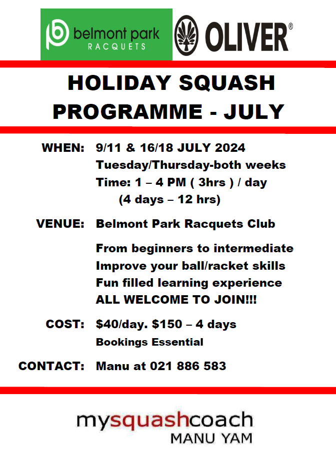 After-school squash programme